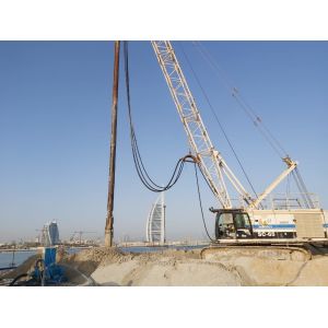 450mm 260kw Enhancing Seismic Capacity Bvem Vibro Compaction Piling Driver