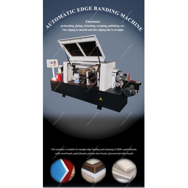 3300*800*1550 CNC Woodworking Machinery for Furniture Edge Seal and Buffing Function