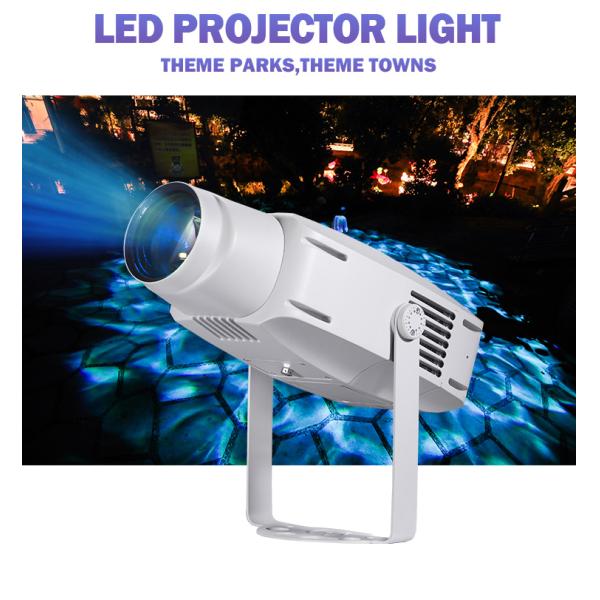 Wedding And Advertising 400W Outdoor Gobo Projector For DJs And Planners