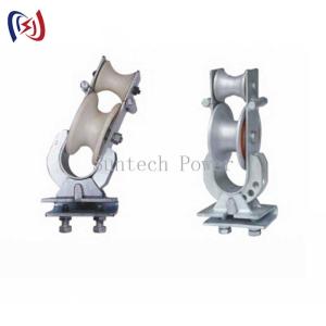 China Crossarm Mounted Conductor Stringing Blocks 20KN Transmission Stringing Blocks wholesale