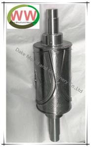 High quality,alumium,SKD11, CNCTurning and CNC Milling,cylindrical grinding for N95, Mask embossing roller