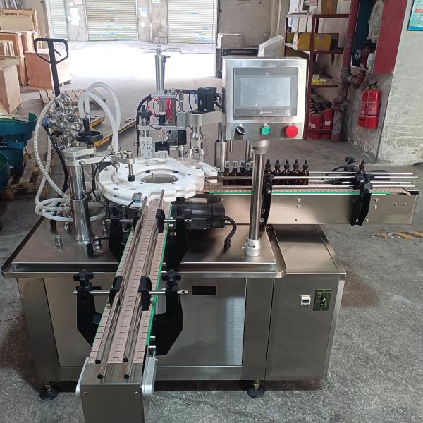 Automatic Feeding Precision Filling Intelligent Capping In One Of The Automated