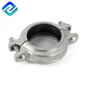 China DN10 Grooved Couplings Clip Quick Rigid Pipe Joint Fittings on sale