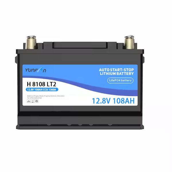 Quality 12.8V 108ah Lifepo4 Battery Rechargeable Lithium Battery With Built In BMS Deep Cycles Grade A For Trolling Motor Boat RV for sale