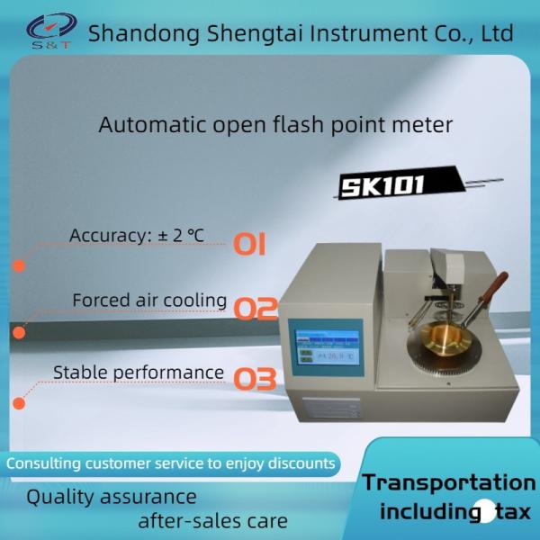 Quality ASTM D92 Automatic Open Flash Point Apparatus Stable Automatic Ignition for sale