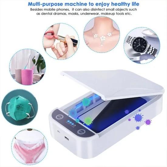 Quality Non Ozone Portable UV Light Smart Phone Sterilizer With Aromatherapy Function for sale