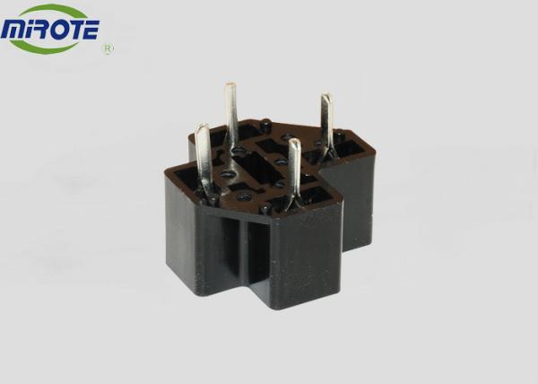 Quality 5 Terminals Micro Automotive Relay Pcb Socket  For Relay 40 Amp PC Board Mounting for sale