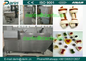 China Pet Chewing Gum Machine / dog Chewing Snack Pet Food Production Line wholesale