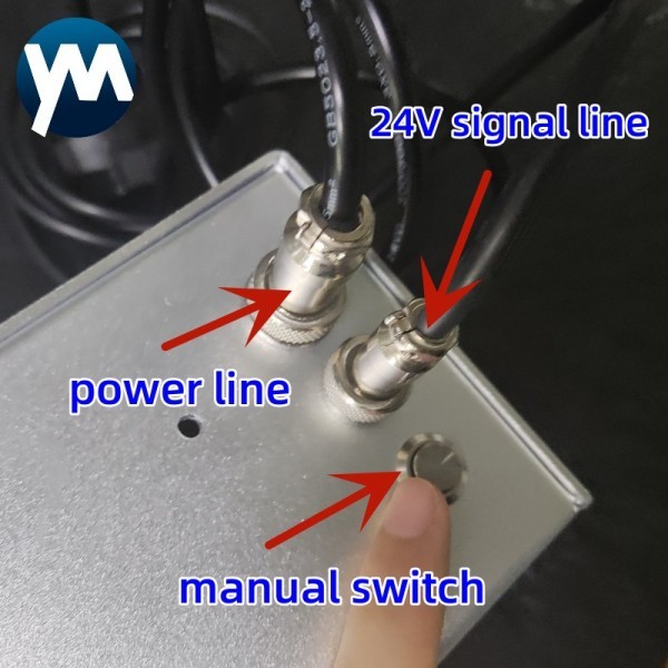 YM Custom Led Sign 100W UV LED for Printing Air Cooling UV LED Curing System