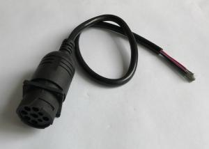 China High Performance 9 Pin Deutsch Cable Male With Square Flange To Open End wholesale