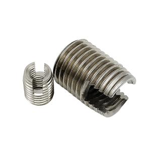 China Superior Material Slotted Thread Inserts For Aluminium Self Tapping Thread Insert wholesale