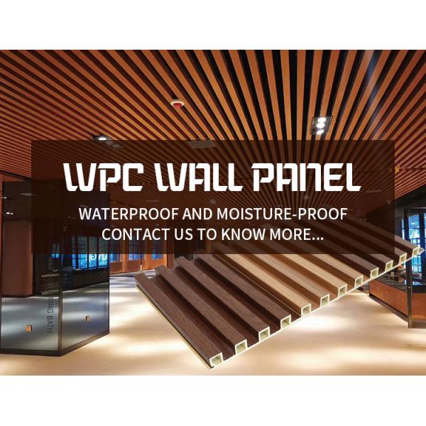 Water-proof and Erosion-proof Interior Decoration PVC WPC Wall Panels