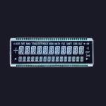 REACH 3.3V FSTN 7 Segment LCD Display Matrix Character LCD Graphic Panel