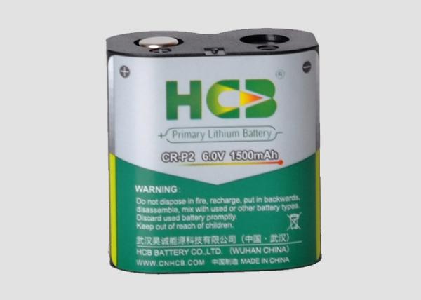 Quality CR-P2 Lithium MnO2 Battery Excellent Safety Performance UN UL Certification Non Rechargeable for sale