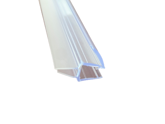Shower Room/Cabins Shower Door Seal Silicone Pvc Strip Waterproof Frameless Weather Strip