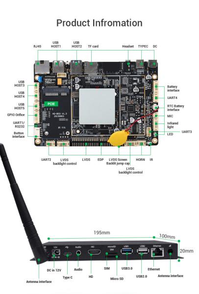 Customization Advertising 4k /8k Media Player Box Android Multi-Language For