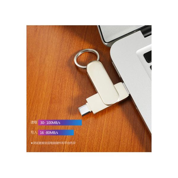 Intelligent 2.0 Port Usb Type C Thumb Drive With High Read Speed