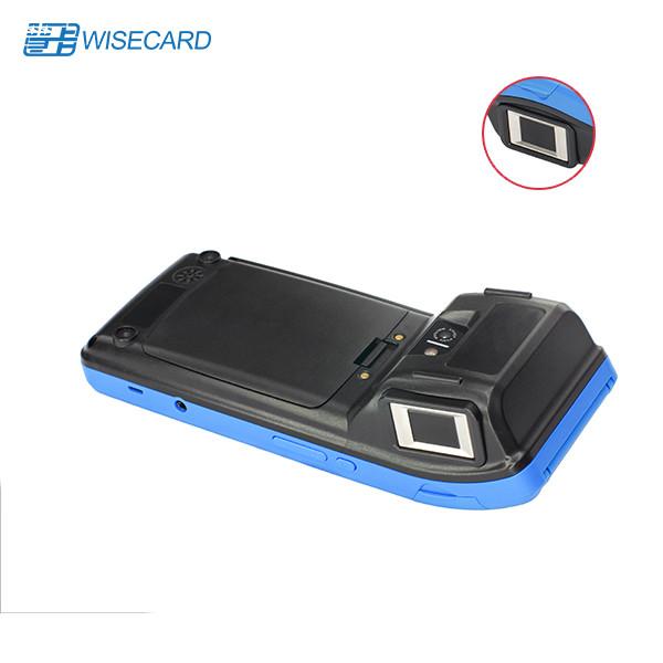 Quality 5.5" Android Smart POS Terminal With  Fingerprint Reader QR Scanner for sale