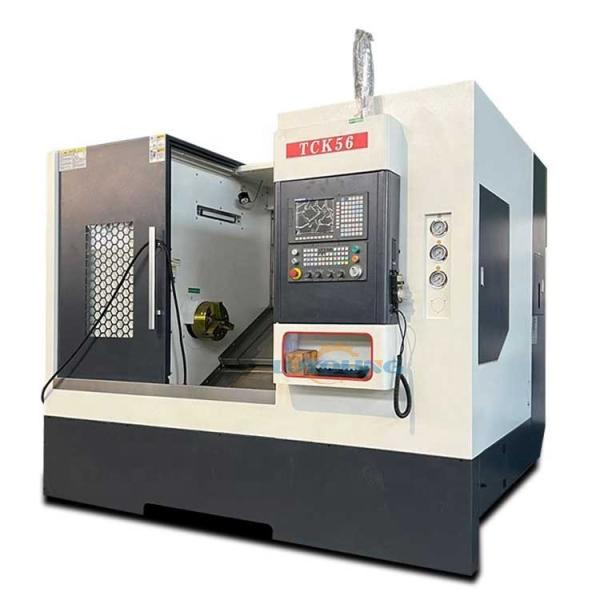 66mm Spindle Bore TCK56 Cnc Lathe Turning Center with Y Axis and C Axis Slant