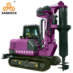 Crawler Rotary Drilling Rig Foundation Construction Hydraulic Rotary Drilling