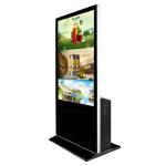 55" Vertical 4K Touch Screen Digital Kiosk Interactive AI Face Recognition With