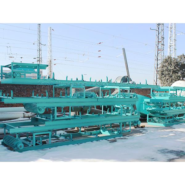 Rubber Material 1000mm 1.3m/S Stacking Belt Fertilizer Conveyors