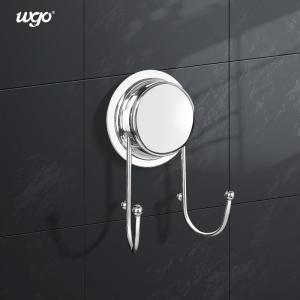 China SS304 WGO Towel Hook Adhesive Bathroom Wall Hangers No Residue wholesale