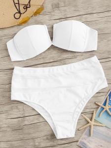 China 2019 New Two piece plus size bathing suit  Woman's swimwear Push up on sale