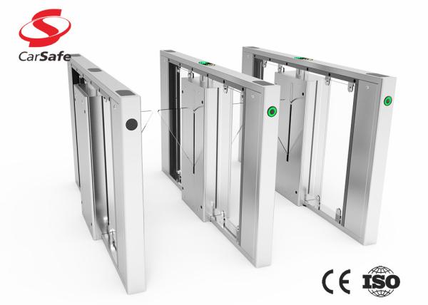 Quality Railway Station Flap Turnstile Gate RFID Reader Access Control System for sale