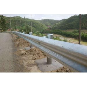 Highway construction guardrail plate two waves Cold Roll Forming Production Line
