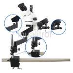 Parallel Optical Path Stereo Zoom Microscope 8X to 80X Trinocular Stereo