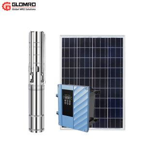 China 3hp Borehole Solar Power Submersible Water Pump With Controller wholesale