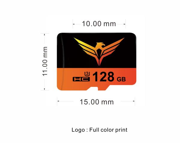 Quality Customized Micro SD for Camera Flash Test Beache32 Write Speed 3.0 20mbs Support USB Case by OEM for sale