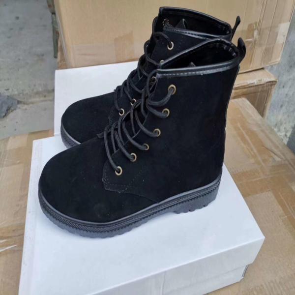 Black beige khaki Womens Casual Ankle Boots size 35-40 size