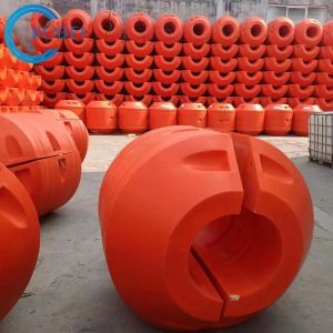 Customized Cylindrical Dredging Pipe Floats UV Resistance