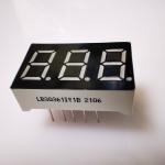 Super Bright Amber 7 Segment 3 Digit 9.2mm LED Display Common Cathode for Panel