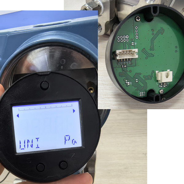 China Smart Pressure Transmitter Transducer 4-20mA With LCD Display wholesale
