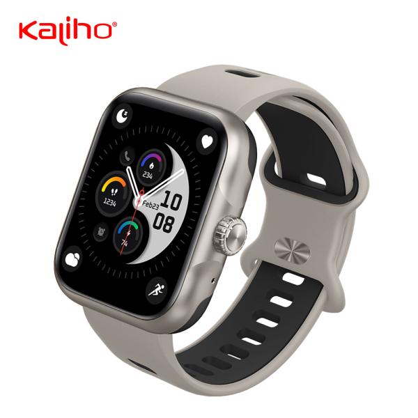 1.78inch GPS smart watch Full Touch Amoled Screen Android IOS Smartwatch BT Calling