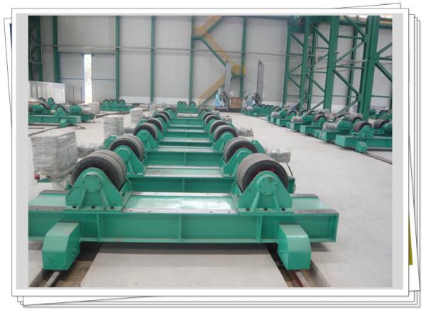 Quality Bolt Adjustable Tank Turning Rolls With Manual Bogie , VFD Control for sale