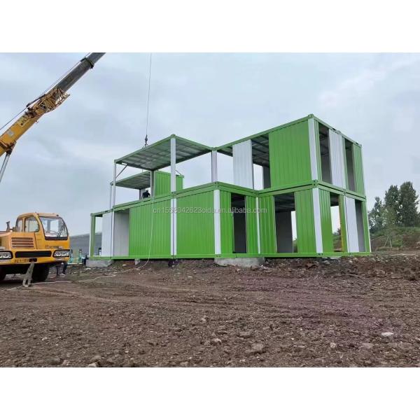 Hotel Prefab Movable Shop Modern Design Prefabricated Restaurant Bar Sales Kiosk Tiny Home Made of Steel Sandwich Panel