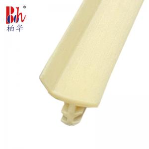 China Soft Rubber PVC Weather Stripping For Wooden Skirting Board 7*4mm wholesale