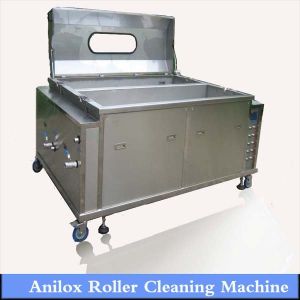 China 360 Degree Rotary Ultrasonic Anilox Cleaner 3000W Heating Power on sale