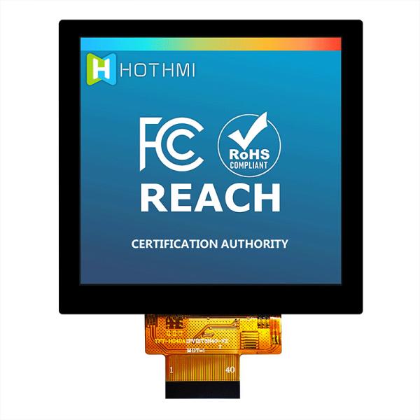 4 Inch 480x480 Dots IPS TFT LCD SPI ST7701S With Glass Cover