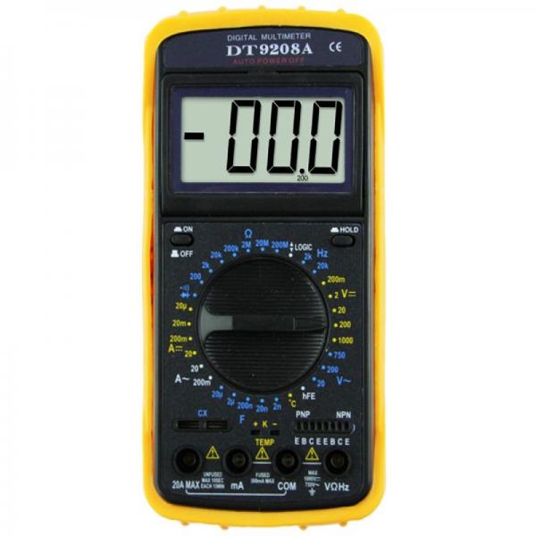 Quality DT9208A Angle adjustable digital multimeter for sale