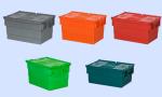 stackable plastic crates and Nestable plastic tote boxes