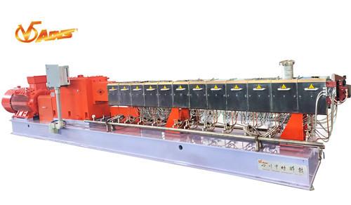 Quality Granule Masterbatch Production Line , Double Screw PE / ABS / Pp Extruder Machine for sale