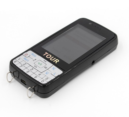 Black Simultaneous Interpretation Equipment 007B Automatic Induction Audio Guide