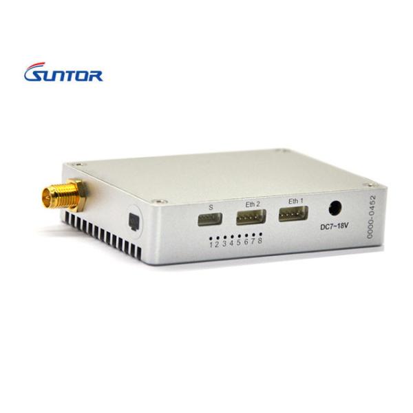 Quality 2.4GHz Wireless Video Transmitter Receiver , COFDM Video Transmitter Uav Video Link Manufacturers for sale