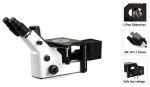 Trinocular Inverted Metallurgical Microscope LM-2000A With Kohler Reflected