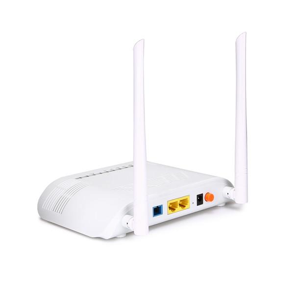 Quality Gpon Epon Dual Mode ONU Network Wifi 1GE 1FE Ftth Router Fiber Optic Modem for sale